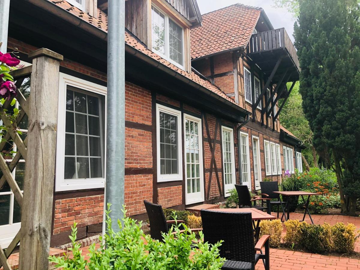 Landhotel Gutshof Im Oertzetal In Oldendorf, Suedheide 헤르만스부르크 외부 사진